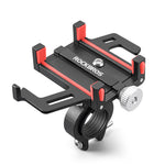 LinkMejor Bike Holder Aluminum Alloy 360° Rotation Bracket Five Claws Stability Shockproof Easy installation Bike Phone Holder