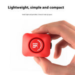 LinkMejor 110dB Bike Electronic Horn Type-C Charging Warning Safety Bicycle Mini Alarm for MTB Handlebar of 22-31.8mm