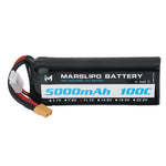 LinkMejor 11.1V 5000mAh 100C 3S Lipo Battery XT60 Plug for RC Drones