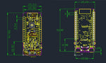 LinkMejor® T-Display-S3 AMOLED ESP32-S3 1.91-inch RM67162 Display Development Board WiFi Bluetooth 5.0 Wireless Module