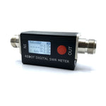 LinkMejor RD106P 120W Digital SWR Meter SWR&Power Meter FMB VHF UHF 80-999MHz Standing-wave Ratio 1.00-99.9 Support DMR Walkie Talkie