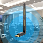 LinkMejor bluetooth 5.4  Adapter 150M Wireless Dongle Adapter Drivers Free Supports Windows 11/10/8.1/7 for PC Music Audio Receiver Transmitter
