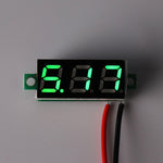3Pcs Geekcreit® Green LED 0.28 Inch 2.6V-30V Mini Digital Volt Meter Voltage Tester Two Line Voltmeter
