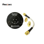Realacc TFP-Mini Triple Feed Patch Dia. 45mm 5.8GHz 8dBi FPV Flat Panel Pagoda Antenna With Terminator for Eachine Fatshark Skyzone Goggles