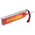 LinkMejor Power 7.4V 5500mAh 75C 2S LiPo Battery T Deans Plug for RC Car