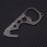 Multi-functional Pocket Tool Hex Wrench and Bottle Opener with Compact Portable Design for Indoor Outdoor Adventure