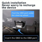 LinkMejor 4G Locator Vehicle Tracker High Accuracy Real-Time Tracking Plug-and-Play OBD Locator Multiple Intelligent Alarms Fleet Management