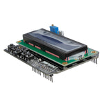 3Pcs Keypad Shield Blue Backlight For Robot LCD 1602 LCD1602 Display Module Input Output Expansion Board