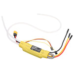 LinkMejor UDI022 Tylosaurus RC Boat Spare 120A Brushess ESC 3-4S Water-Cooled Speed Controller UDI022-30 Vehicles Models Parts Accessories