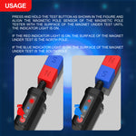 FY8851 Magnetic Polarity Tester Non-Contact Handheld High Sensitivity North South Pole Identification Compact Portable Easy Operation