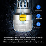 LinkMejor Pair 12V T15 LED Light Bulb 3020SMD Turn Signal Bulb 2W 256LM White Light Brake Reversing Lamp