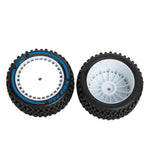 2PCS JIUSI WB12 PRO 1/12 RC Car Parts Front Rear Tires Wheel Rims Pre-Glued Vehicles Models Spare Accessories RC14109 RC14112