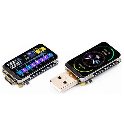 RP2350 1.47inch Display Development Board 172×320 262K Color Colorful RGB LED Dual-core & Dual-architecture Microcontroller