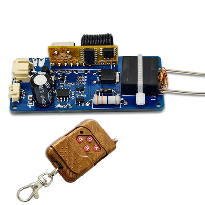 433M Remote Control Arc Ignition Module NY8B062F Chip 3.7V Lithium Battery High Voltage Adjustable Distance Rechargeable Electric Arc Maker