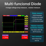LinkMejor DM40 3 in 1 Digital Multimeter 60000 Count Oscilloscope Signal Generator Touch Screen High Precision
