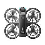 LinkMejor D2 WiFi FPV with 4.3inch LCD Screen Controller HD Dual Camera Electrically Adjustable Optical Flow Hover Automatic Obstacle Avoidance Circle Protection Brushless 2.4G 4CH 6-Axis Remote Control Toys RC Drone Quadcopter RTF