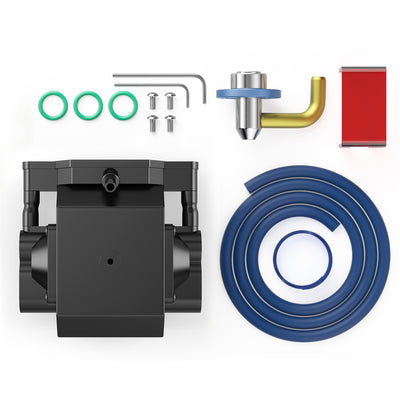 LinkMejor S9-FC Air Assist Kit with 30L/min Silent Pump High Speed Nozzle for Laser Engraver Cleaner Cuts Faster Cutting Upgrades