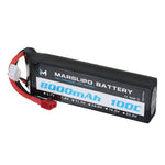 LinkMejor 7.4V 8000mAh 100C 2S Lipo Battery T Plug for RC Car
