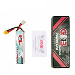 LinkMejor GNB 7.4V 550mAh 90C 2S XT30 Plug Lipo Battery for Happymodel Crux3 TinyGo Beta75 Pro Whoop RC FPV Racing Drone
