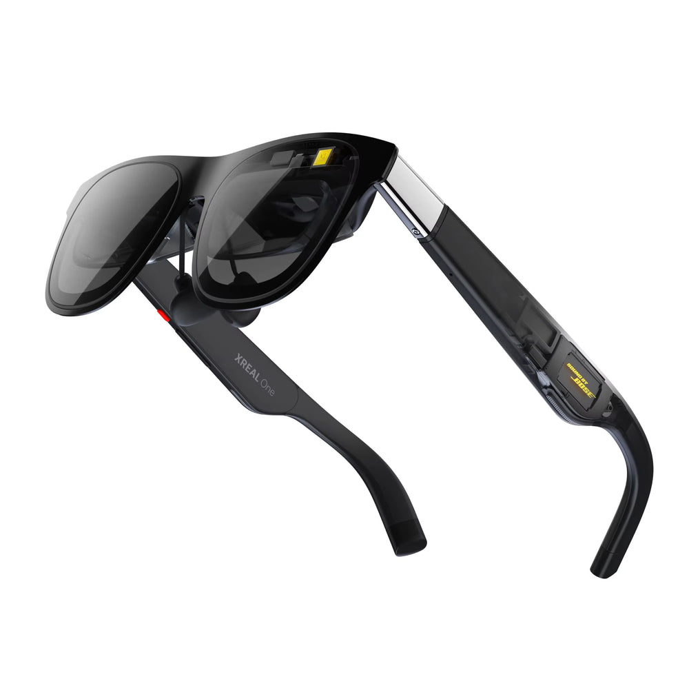LinkMejor One AR Smart Glasses 477" HD Screen 3DoF Space Hovering 3D Real Glasses for iPhone Switch PS5 Game Private Cinema