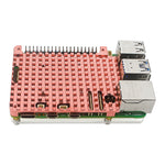 for Raspberry Pi 5 Passive Cooler Heatsink Radiator with Speed Cooling Fan Cooling Radiator Pure Copper