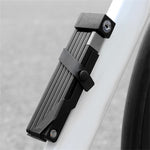 LinkMejor Mini Portable Bicycle Folding Lock Safety Anti-theft Waterproof Alloy Lock for MTB Motorcycle Electric Vehicle