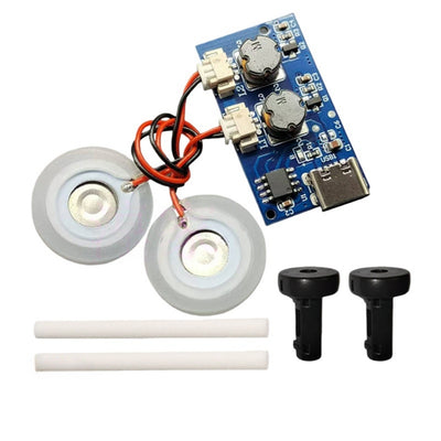 DC 5V Intelligent Humidifier Module Dual Spray Electrified Direct Type-C Interface Mist Control Board DIY Electronics Kit