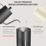 Comfook 20Bar Portable Espresso Maker Rechargeable for Ground Coffee & NS Capsules Compact Travel Coffee Machine