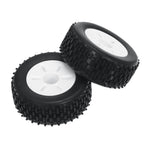 2PCS UDIRC 1805 1609 PRO 1/16 1/18 RC Car Parts Tires Wheels Rims F/R Vehicles Models Spare Accessories 1805-003/1806-003B