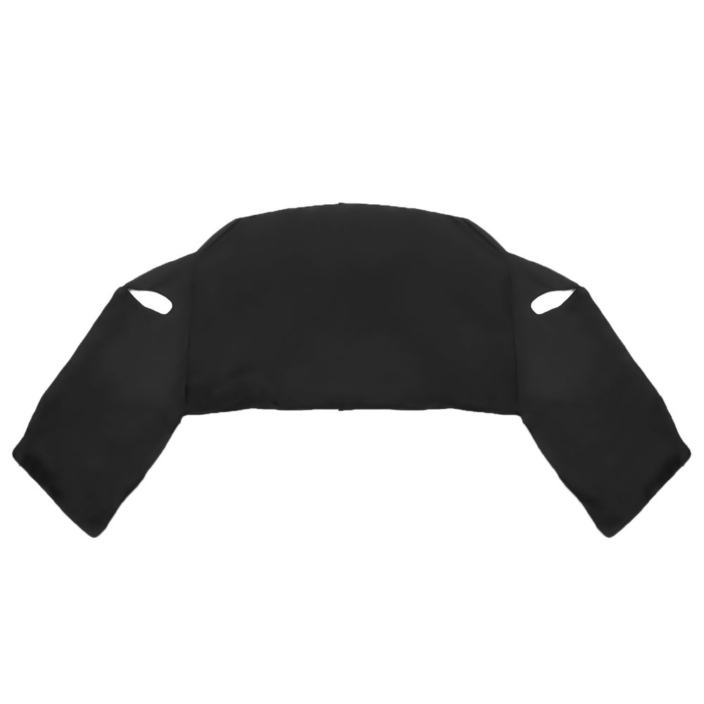 Front Windshield Half Cover Screen Out Blind Window Wrap Frost Black For Van