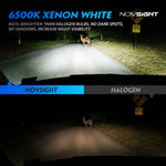 LinkMejor N64 Pair 6500K Car LED Headlight Bulbs H7 6000LM/Pair LED Headlamp IP68 Waterproof for Car Lighting Modification