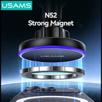 LinkMejor CD277 15W Magnetic Wireless Charger Car Phone Holder Fast Wireless Charging Bracket Car Air Vent Compatibility for Smart Phones for iPhone 17 17Pro 16 Pro Max 15 14 for Xiaomi 17pro for Huawei Mate XTs for OPPO