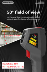LinkMejor HX4 Infrared Thermal Imaging Camera 240x320 Resolution -20°C to 550°C Adjustable Emissivity Rechargeable Battery Portable Professional Temperature Measurement