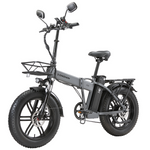 [EU DIRECT] SINOHON A20 Electric Bike 48V 22AH 1000W Motor Recommended Top Speed 25KM/H 20inch 80KM Max Mileage 150KG Max Load Electric Bicycle