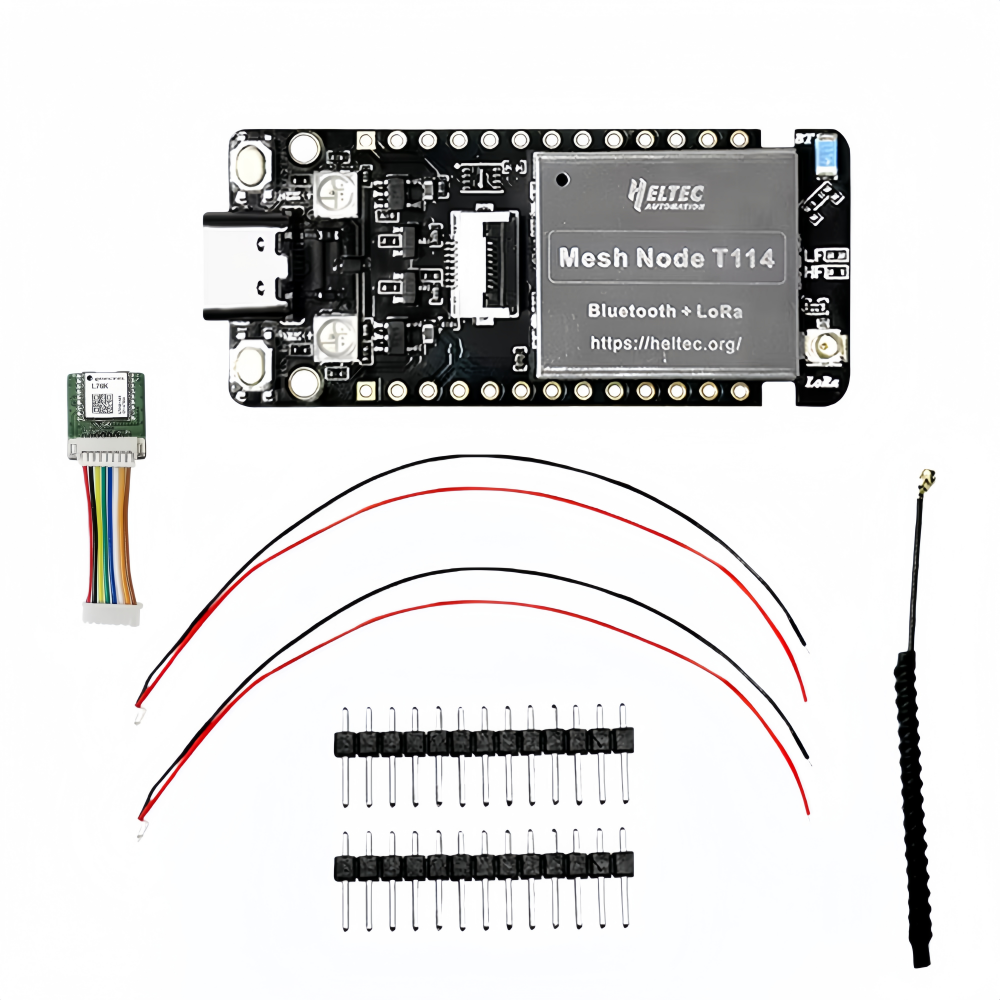 Heltec T114 V2 Mesh Node NRF52840 1.14inch Meshtastic Positioning Devlopment board 470-510mhz SX1262 LoRaWAN Low Power Module L76K GNSS