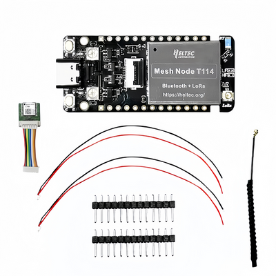 Heltec T114 V2 Mesh Node NRF52840 1.14inch Meshtastic Positioning Devlopment board 470-510mhz SX1262 LoRaWAN Low Power Module L76K GNSS