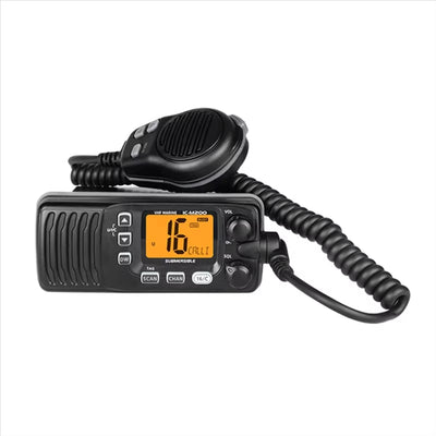 IC-M200 Marine VHF Walkie-Talkie 25W High Power Waterproof Compact Design Clear Signal Transmission Multi-Channel Support