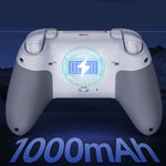 LinkMejor X05pro Tri-mode Gaming Controller with Dual Hall Triggers RGB Effects Joystick Gamepad Four-zone Vibration Feedback 1KHz Polling Rate 1000mAh Video Game Controller