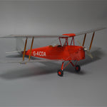 LinkMejor DH.82 Tiger Moth 1/12 750mm Wingspan Balsa Wood Micro RC Airplane KIT