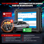 LinkMejor MS909 Car Diagnostic Tool Automotive Scanner Same As LinkMejor Maxisys MS Ultra ECU Programming 3000+ Active Tests 40+ Reset Services OEM Diagnostics CAN FD DoIP