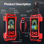 ET836 ET838 Underground Cable Tester Locator Wire Tracker Detection Multimeter Wall Electrical Lines Water and Gas Supply Pipeline Path