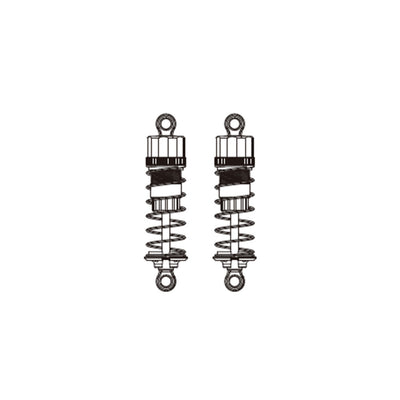 LinkMejor 14209 14210 RC Car Front Rear Shock Spart Parts 14510 14500B