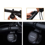 Bike Bell 130dB High Sound Bicycle Horn IPX6 Waterproof Anti-theft 250mAh USB Chargeable Electric Alarm Loud Horn for Bicycle Scooter