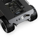LinkMejor ROVER Flexible And Expandable 4WD Mobile Robot Chassis Full Metal Body Multiple Hosts Support With Onboard ESP32 Module for Raspberry Pi Jetson Nano