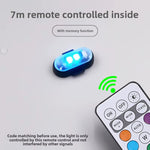 Multicolor LED Light with Remote Control for Cars, Bikes, Drones, and Outdoor Camping