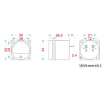 2Pcs VU Meter + 1pc Driver Board with Warm Backlight Analog VU Panel Meter Recording