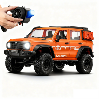 MNRC MN300 RTR 1/12 2.4G 4WD RC Car Rock Crawler Off-Road Climbing Truck Two Speed Full Proportional Remote Control LED Light Vehicles Models Toys