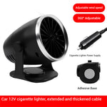 12 / 24V Car Heater BY-1849 Fast Heating Defogging Anti-Frost 360° Adjustable Mini Electric Heater