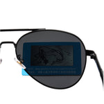 Men's Polarized Sunglasses Classic Fashion Metal Frame Pilot Sun Glasses for Traveling Surfing Driving Fishing UV400
