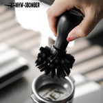 MHW-3BOMBER Coffee Powder Cleaning Brush Bomber Powder Bowl Cleaning Brush Bar Tool for 51-54mm/58mm Coffee Machine Handle For Blitzhome CM7080